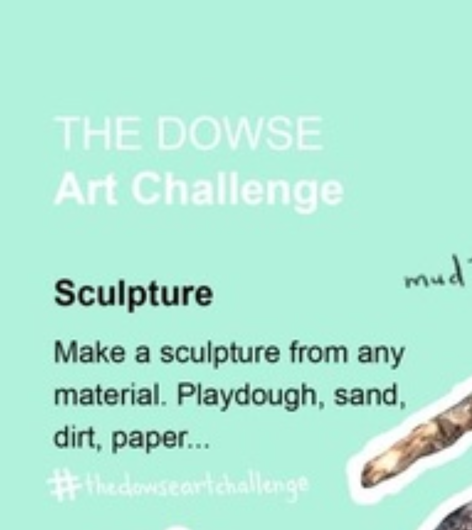 Sculpture Activity Material Challenge